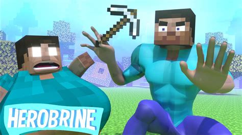 Cursed Steve Funny Herobrine Life Minecraft Animation Youtube