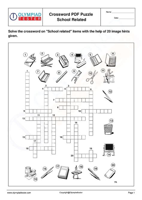6th Grade Math Crossword Puzzles Space Science Worksheet Crossword