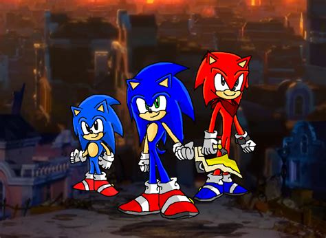 Sonic Forces Modern Classic And Avatar Heroes By 9029561 On Deviantart
