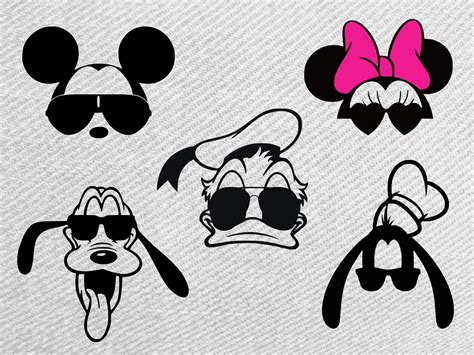 Mickey Mouse With Sunglasses Svg Ph