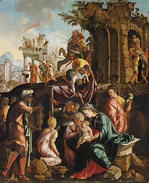 Jan Van Scorel Adoration Of The Magi Mutualart