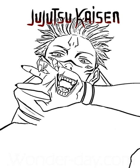 Desenhos De Jujutsu Kaisen 9 Para Colorir E Imprimir Colorironlinecom