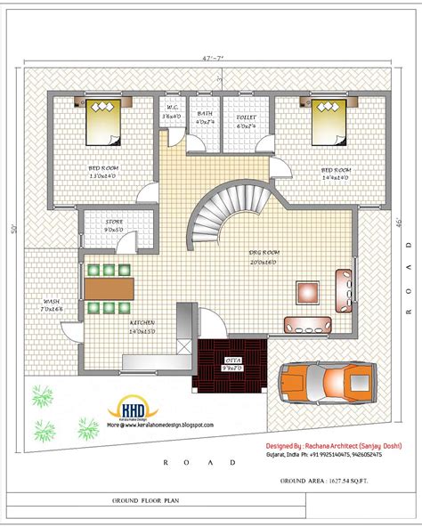 India Home Design With House Plans 3200 Sqft Architecture House Plans