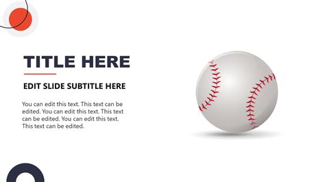 Baseball Powerpoint Template Slidemodel