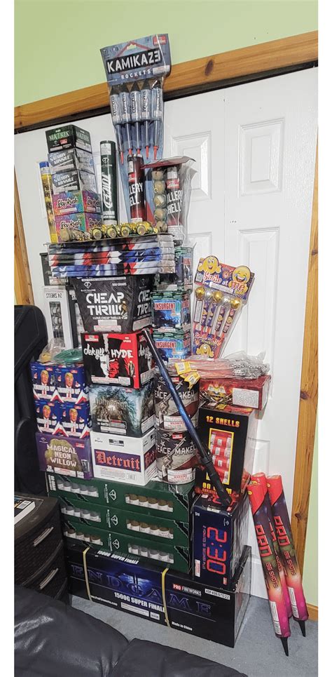 my collection so far r fireworks