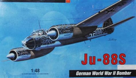 Hobbycraft Ju 88s German World War Ii Bomber 148 Hc1607 Everest Model