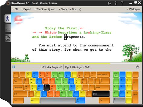 We certify that this program is clean of viruses, malware and trojans. Portable Rapid Typing Tutor Main Window - Typing Tutor ...