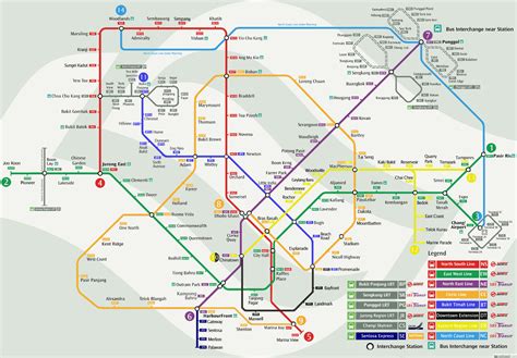 Singapore Mrt Mass Rapid Transit Map Vendys Journal Of Life Vendy