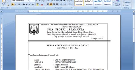 We did not find results for: Contoh Surat Keterangan Peringkat Siswa SMA - Arsip Berkas ...