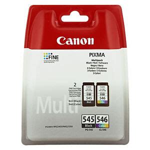 This pixma canon printer has a size printer that does not include large or can be said to save space, 8 inch / minute print speed. 2 ORIGINALI CANON PG545+CL546 PER Canon Pixma MG2400 Series MG2550 MG2500 Series | eBay