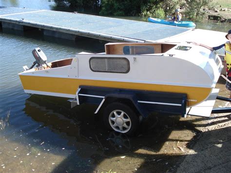 This Diy Micro Camper Converts Into A Boat In Seconds