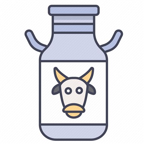 Cow, dairy, drink, farm, milk icon - Download on Iconfinder