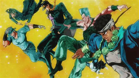 The second largest manga series released by shueisha's publishing company, jojos bizarre adventure offers eight parts revolving around the joestar family. Jojo s Bizarre Adventure Wallpaper HD Download