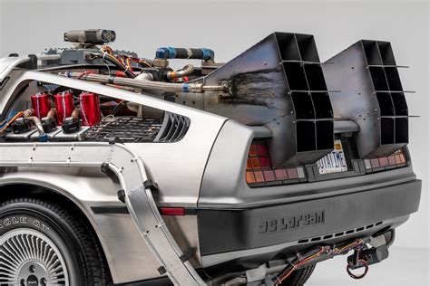 The Most Iconic Vehicles Of Science Fiction Films Delorean Time Machine