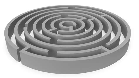 3d Circle Maze Turbosquid 1805649