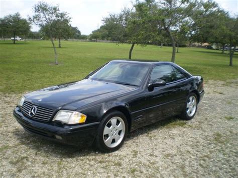 Find Used 1999 Mercedes Sl 500 Triple Black Only 44 K Miles Pristine