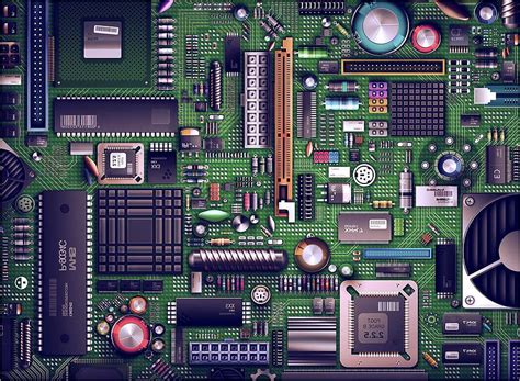 Mainboard Motherboard HD Wallpaper Pxfuel