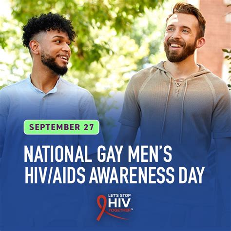 National Gay Mens Hivaids Awareness Day Awareness Days Resource Library Hivaids Cdc