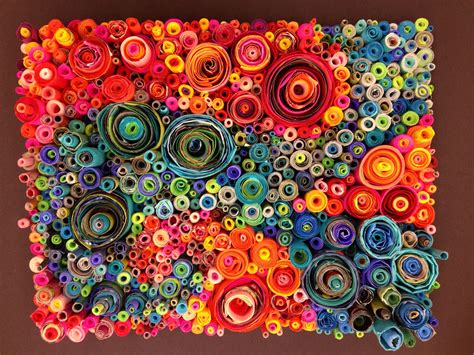 The 25 Best Rolled Paper Ideas On Pinterest Rolled Paper Art