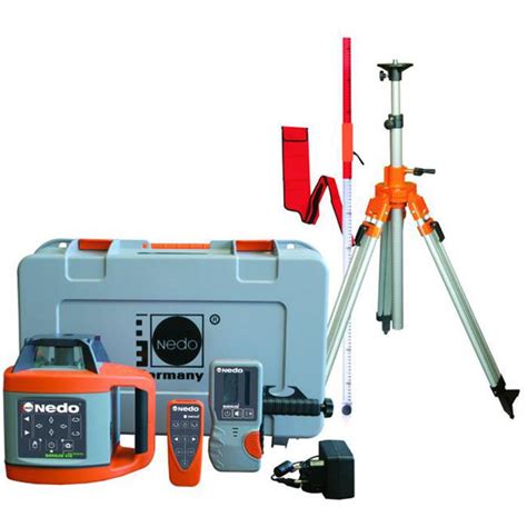 Exterior Laser Level With Tripod Staff And Target Security And