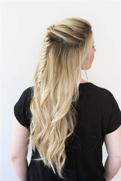 Messy Fishtail Braid Tutorial