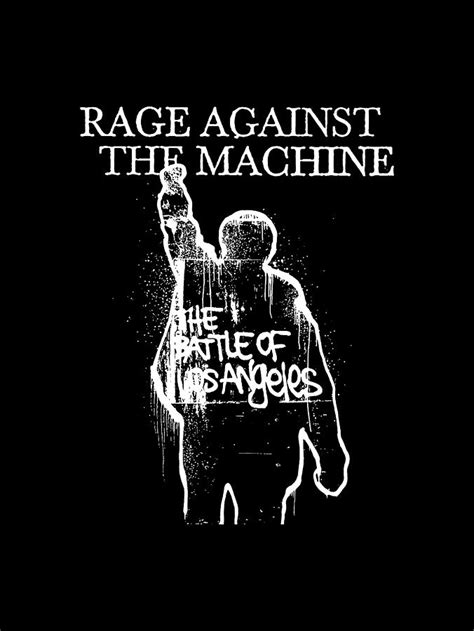 Rage Against The Machine Lost Angeles Battle Digital Art By Rakai
