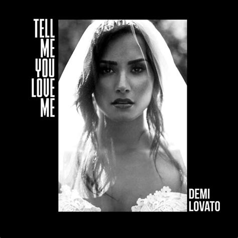 Demi Lovato Tell Me You Love Me Poster By Cerealekilleuse Redbubble
