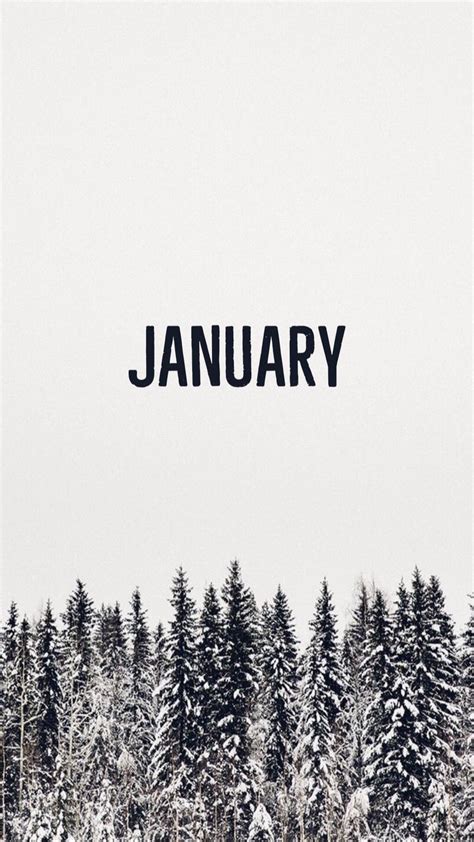 January Iphone Wallpaper 2023 Printable Template Calendar