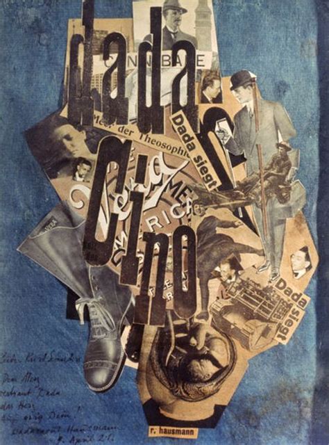 Raoul Hausmann Dada Cino 1920 Dada Art Movement Dada Art Dadaism Art