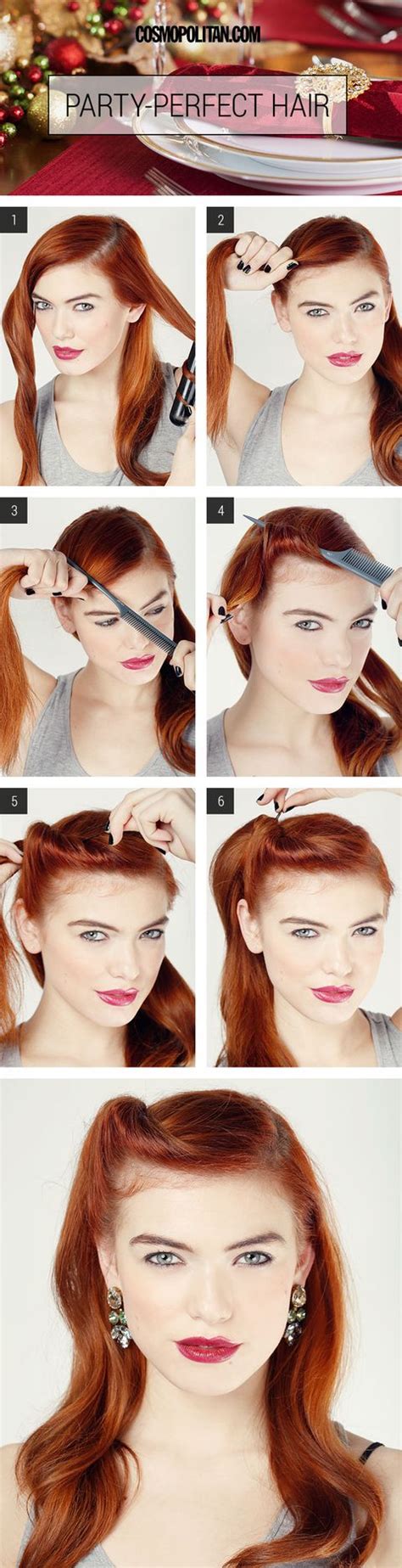 Once all the curls have cooled, take the pins out and brush hair with a the different levels of this hairstyle are what makes it so great. Lazy Girl Hairstyles - Easy Hairstyles To Do At Home