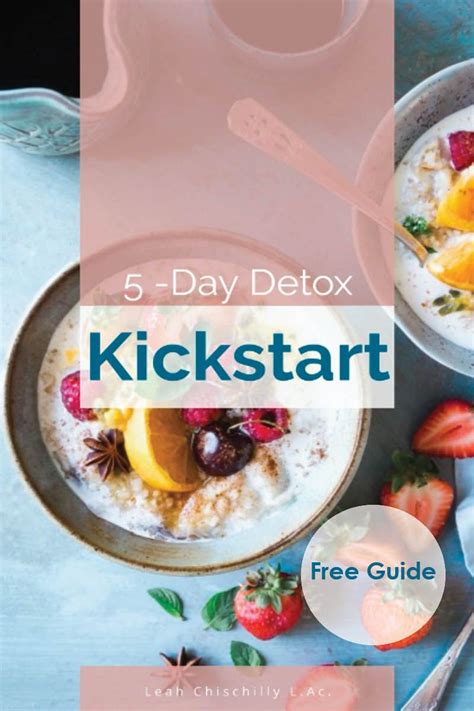 5 Day Detox Kickstart In 2020 Detox Healthy Mind And Body Easy Detox
