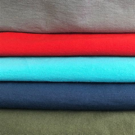 58 100 Organic Cotton Heavy Jersey Knit Fabric By The Yard Apc Fabrics