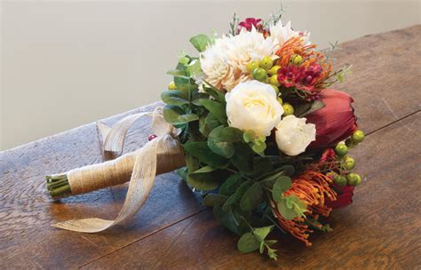 This boutique florist in the perth region of australia specialises in wedding packages and wedding arrangements. Wedding Bouquets with Native Flowers | The Koch Blog