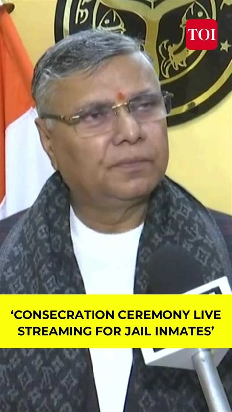‘Jail inmates too citizens of this country’: UP minister promises live