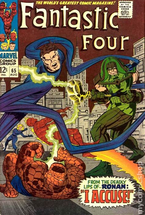 Fantastic Four Comic Books Issue 65 1967