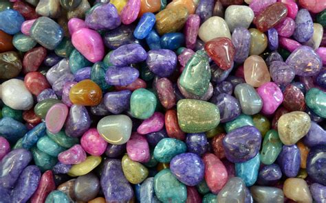 Download Pebbles Colorful Colors Nature Stone Hd Wallpaper