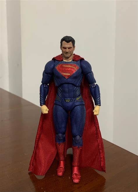 Mafex Superman Justice League With Brand New Manipple Head Hobbies
