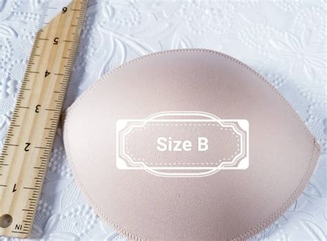 Choose Size Nude Foam Filled Push Up Bra Cups Foam Bra Etsy Ireland