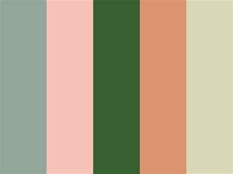 Pale By Beso Designs Color Inspiration Colourlovers Peach Green