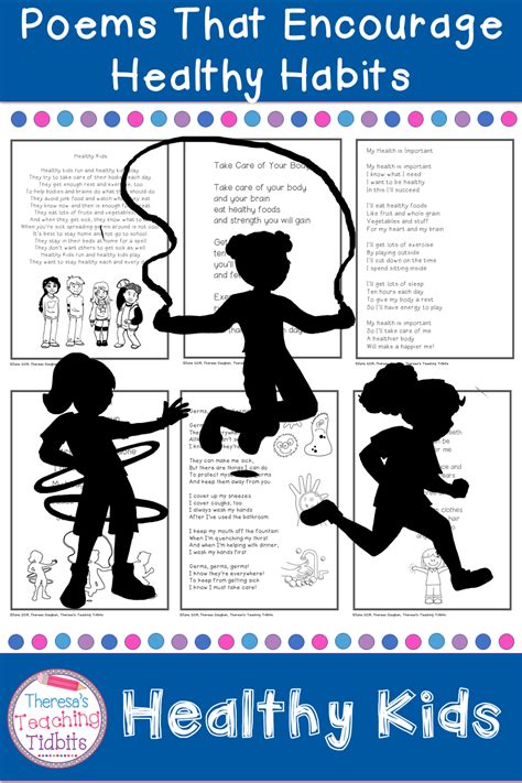 Healthy Kids Poems And Activities To Encourage Healthy Habits Kids