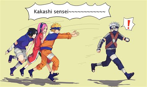 Team 7 Naruto Wallpaper By Warable 1541847 Zerochan Anime Image
