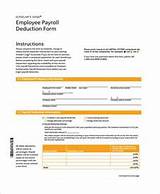 Quickbooks Employee Payroll Deduction Photos