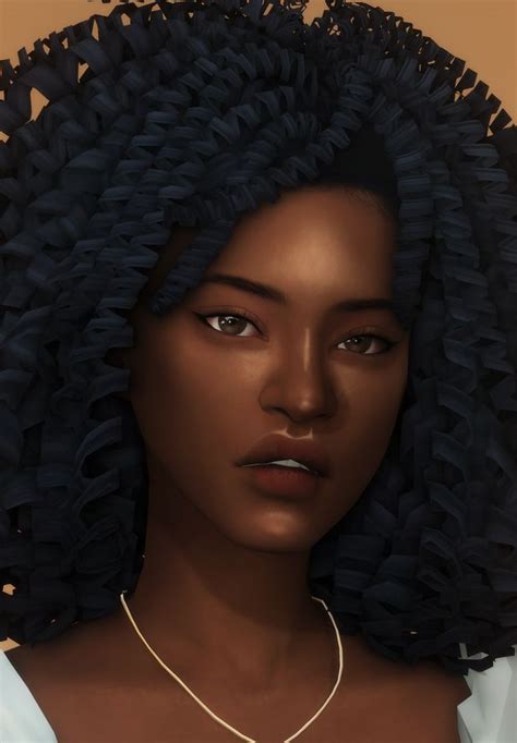 Jaliyah Hair Retexture Dogsill On Patreon Sims 4 Mm Cc Sims Four