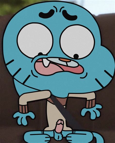 Rule 34 Cartoon Network Gumball Watterson Male Male Only Penis Psykoticvenom The Amazing World