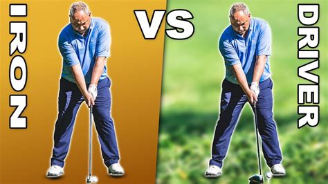 Driver V Iron Swing In Golf The Real Difference Revealed Youtube