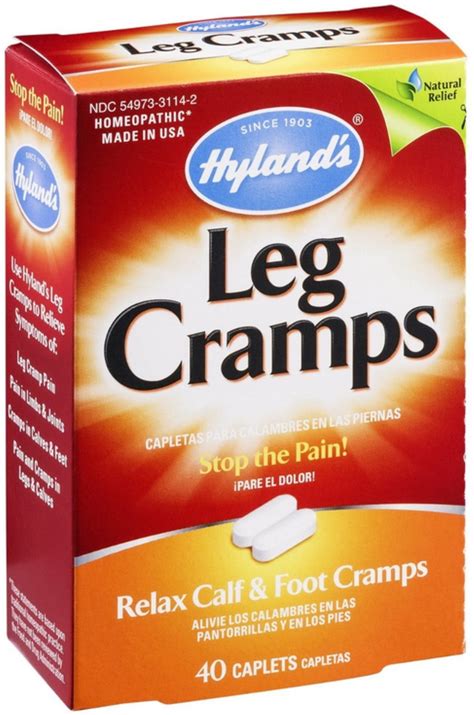 hyland s leg cramps 40 ea pack of 4