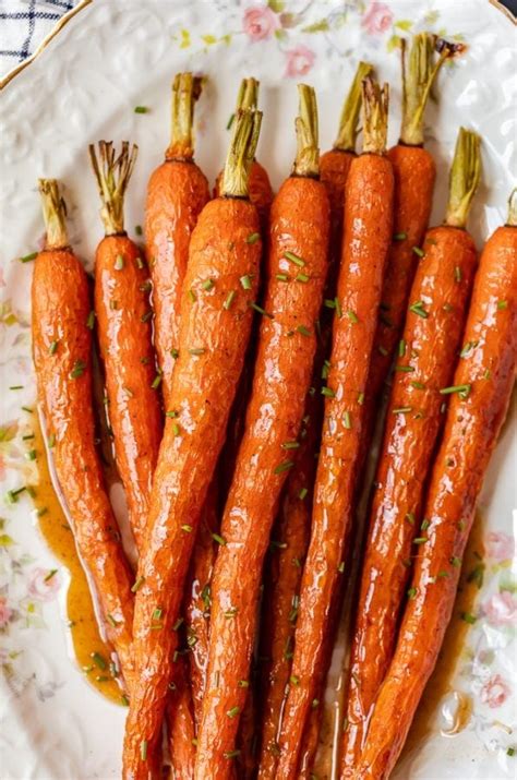 Honey Glazed Carrots Ginger Carrots Video
