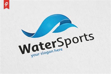 Water Sports Logo Logo Templates Creative Market