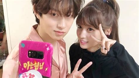 To the surprise of many but also to little surprise to others who had been paying close attention to the couple. Twice momo super junior heechul - YouTube