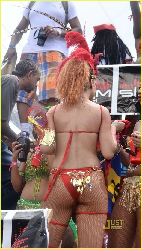 Rihanna Super Sexy For Kadooment Day Parade Photo 2565695 Bikini